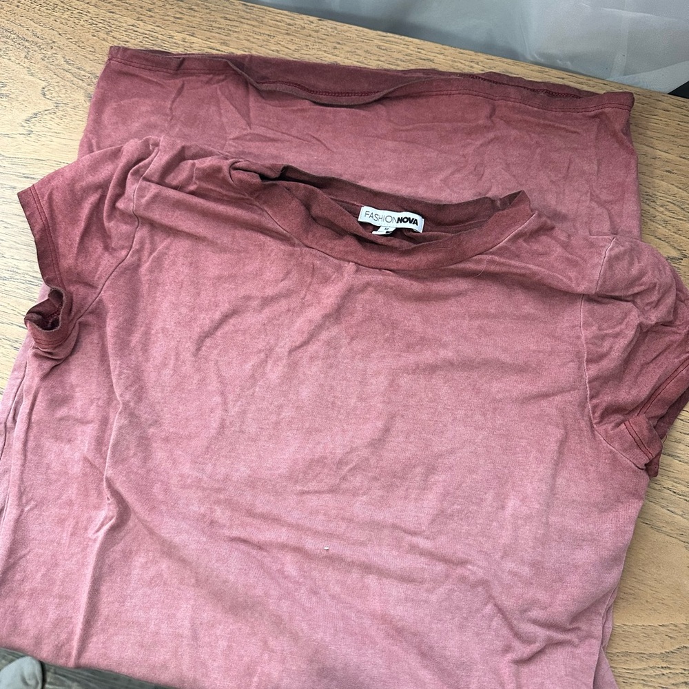 Fashion Nova Mauve midi dress